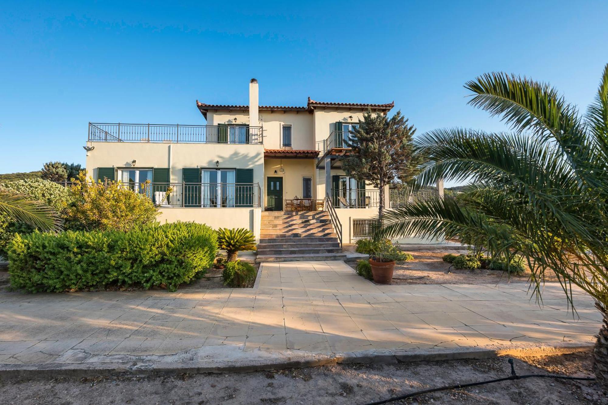 Marfaia - Villa By The Sea Agioi Bagian luar foto